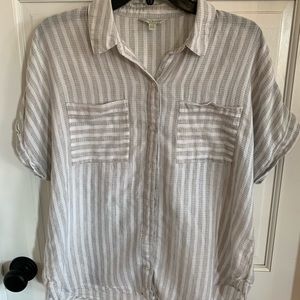 Lucky Brand striped button up